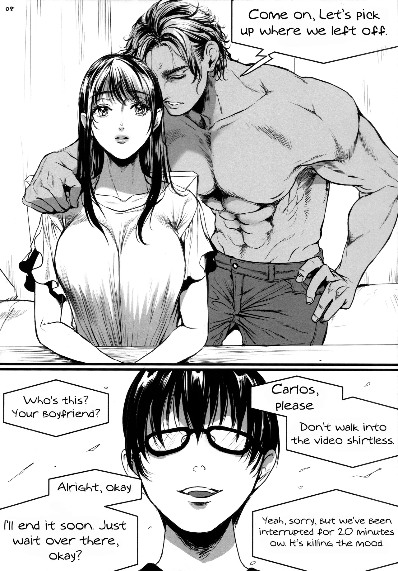 Hentai Manga Comic-She was supposed to be my Yoshiko - Temporary version-Read-7